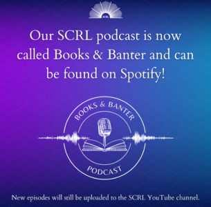 SCRL Books & Banter podcast link to spotify