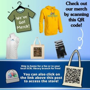Links to the SCRL Merchandise Store