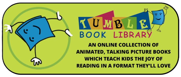 Links to SCRLs Tumble Book Library: online animated, talking picture books