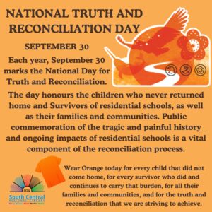 Poster for National Truth & Reconciliation Day